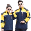With Reflectors Detachable Lining Winter Working Clothing Safety Suits Work Wear For Men