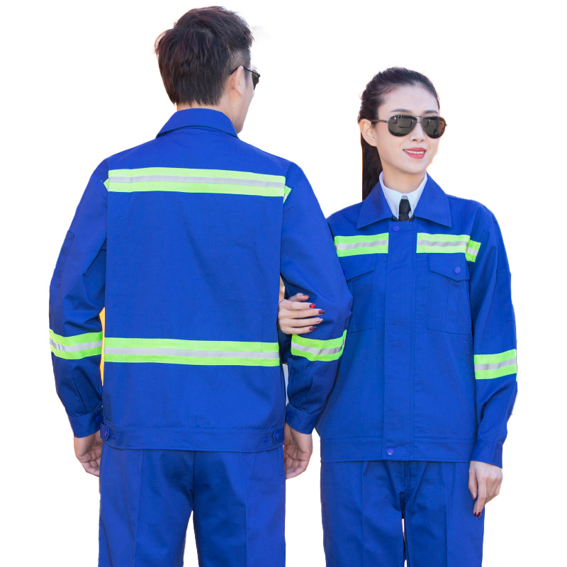 Best Price High Reflective Clothe Repairman Work Wear Clothes Industrial Long Sleeve Worker Uniforms