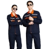 100% Pure Cotton Fashion Breathable Electrician Working Clothes Suits Customization
