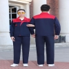 Reflective Stripe Work Wear Uniform Working Clothes Men Set Customization
