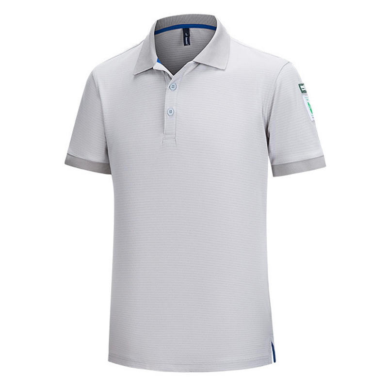New Design Knitted Summer Short Sleeves Polo Shirt Hommes Grande Taille For Men