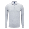 High Quality Plain Black Long Sleeve Maroon Color Polo Style Shirt For Men