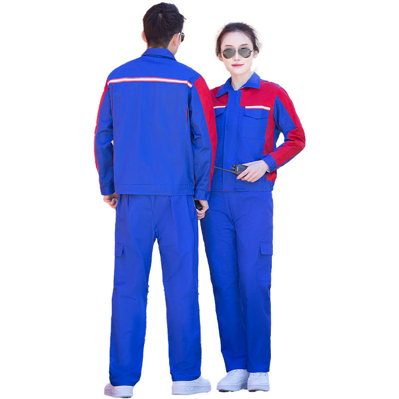 Factory Custom Breathable Safety Work Overalls Clothes Workwear Uniform Suit