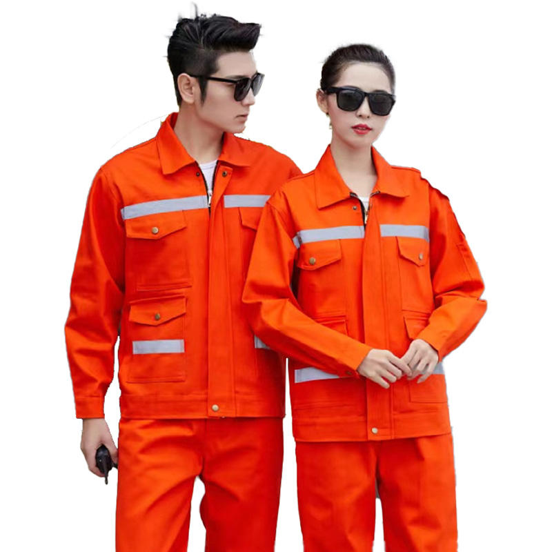 Reflective Fire Resistant Custom Cheap Safety Workwear Thick Uniform For Men
