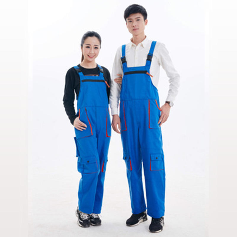Customized Best Men's Custom Logo Work Overalls For Work With Multi Pockets