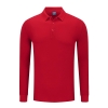 Breathable Soft Fabric Customized Cheap Long Sleeves Polo Shirts With Logo For Women Men