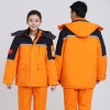 High Visible Reflectors Winter Thick Windproof Construction Work Wear Men Jacket