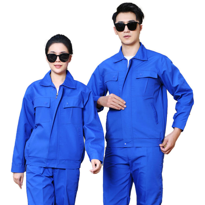 Thick Twill Custom Uniform Durable Wear Resistant Spring And Autumn Working Clothes Uniforms