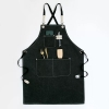 Wholesale Factory High Quality Custom Printed With Logo Pocket Garden Stylish Apron For Working