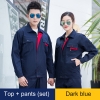 Different Colors Customized Work Uniform Set With Logo Printing For Construction