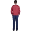 Stand Collar Baseball Design Overall Work Suit Mechanic Working Clothes For Men