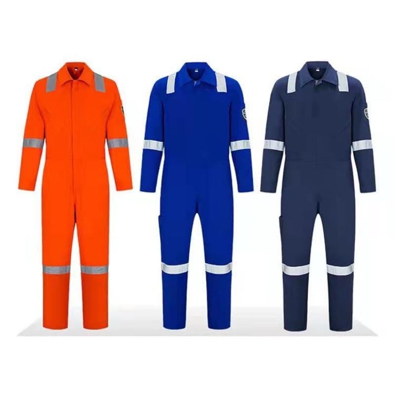 Reflective Flame Fire Retardant Workshop Clothe Work Clothes Industry Protection Uniform