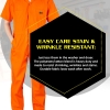 Factory Supply Workwear Coveralls Construction Work Bib Pants Customized Fabric Design For Working