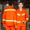 Support Customization Low MOQ Work Suits Uniforms For Men Safety With Reflective Strips