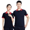 Heavyweight Plus Size Men's T-shirts Customized Anti Static Polo Shirt For Oil Gas Station