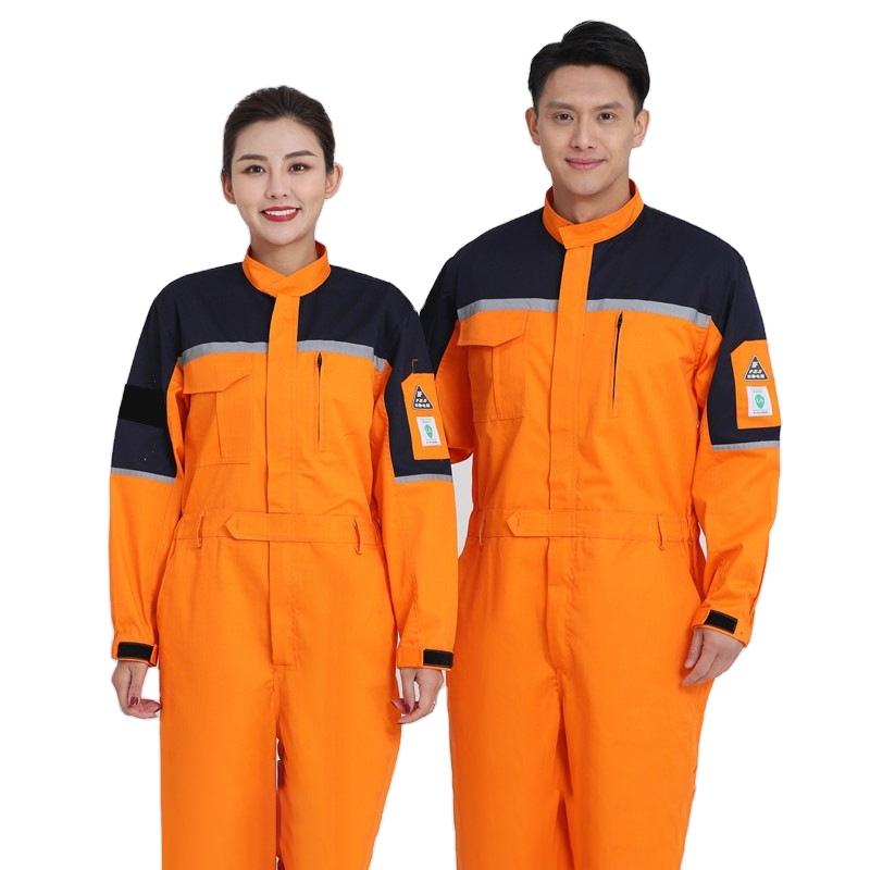 Polyester Cotton TC65/35 Anti Static Special Work Out Clothes Men Customized