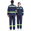 Customization High Reflective Clothe Repairman Work Clothes Uniform Industrial Long Sleeve Workwear Suit