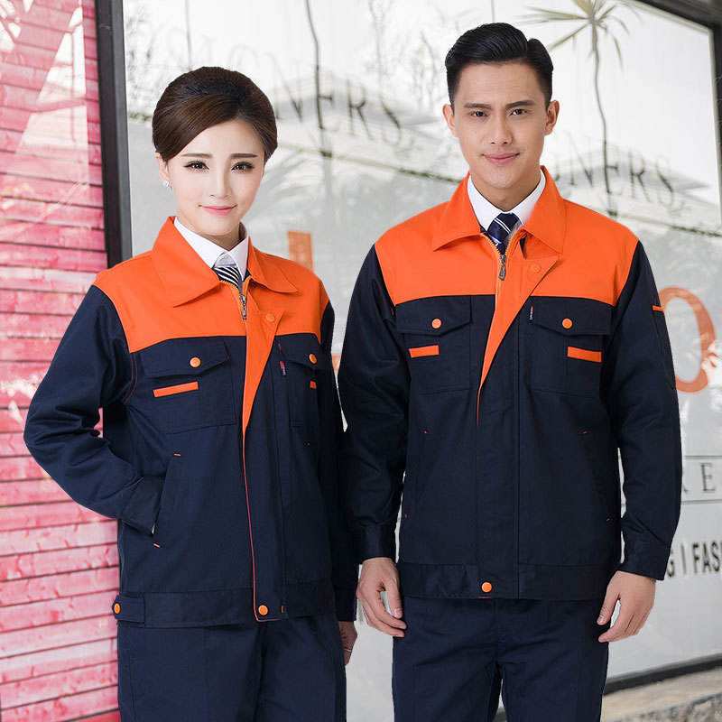Long Sleeves Jacket Style Work Uniform Safety Suit Men For Industry Construction