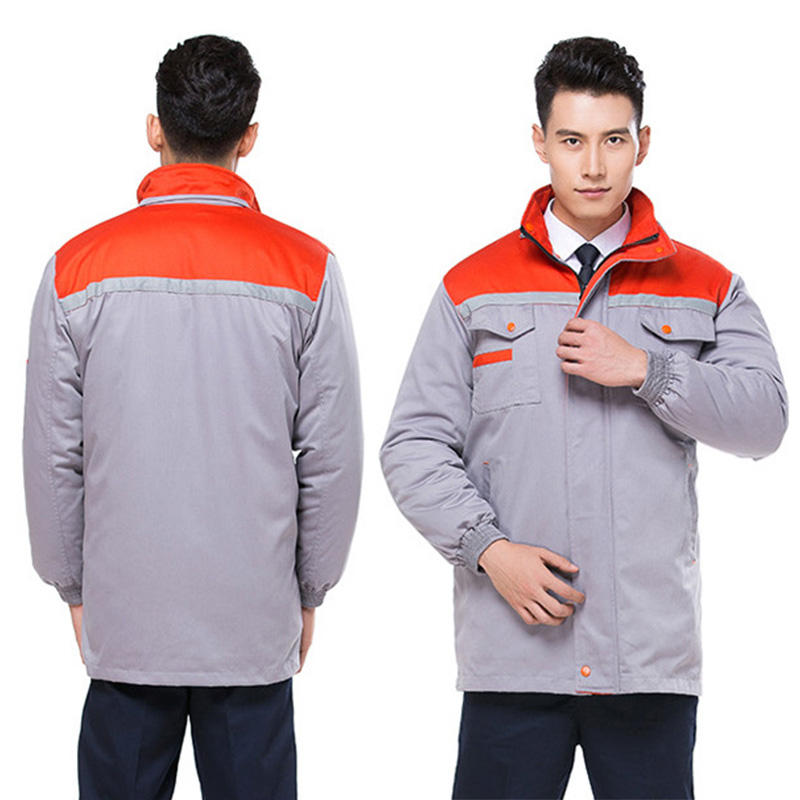 Electrician Mens Workwear Hosekeeping Cotton Uniforms With Reflective Strips