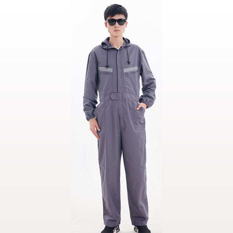 Pure Cotton Fabric Wear Resistant Safety Overalls Uniforms Workwear Worksuits For Men