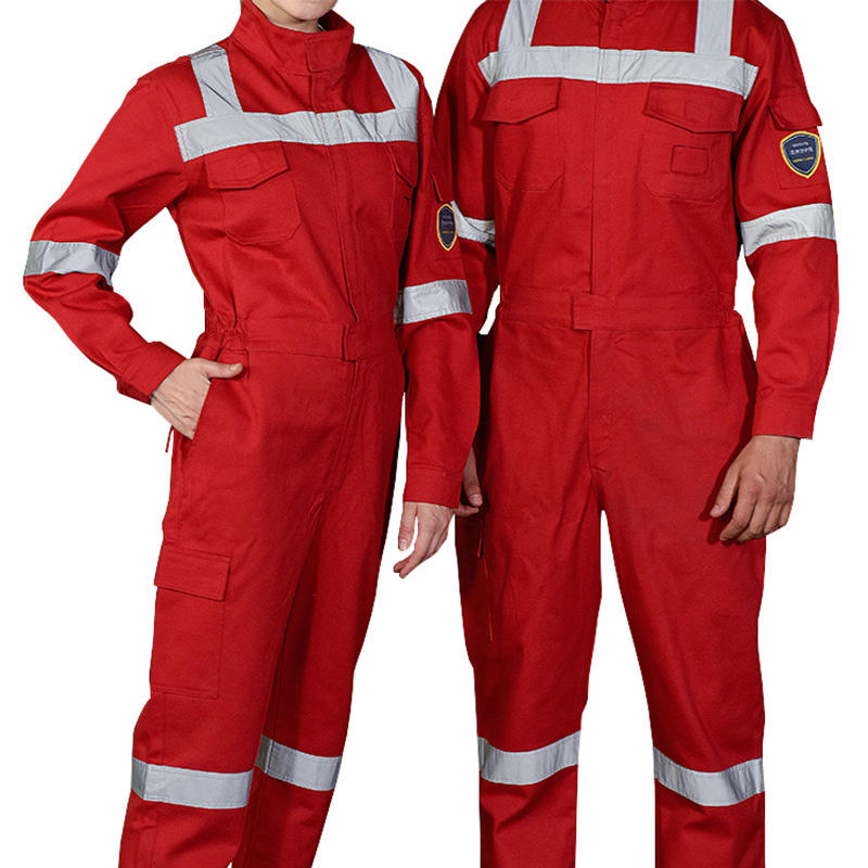 Anti Fire New Design Overall Work Suit Reflective Working Clothes Uniforms