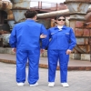 Long Sleeves Polyester Cotton Construction Custom Workwear Work Uniforms With Pants