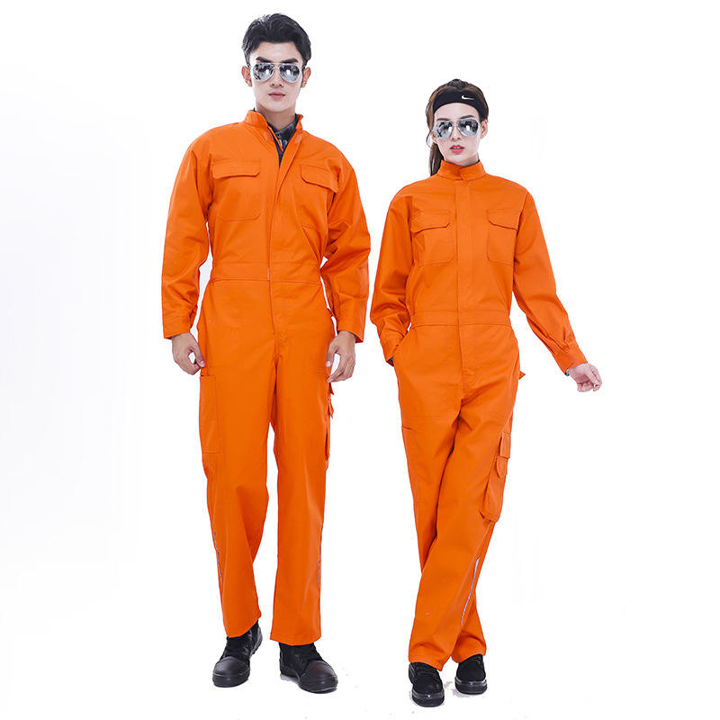 Custom Construction Durable Outdoor Factory Work Clothes Boiler Suit Welding Overall Uniform