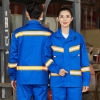 Support Customization Low MOQ Work Suits Uniforms For Men Safety With Reflective Strips