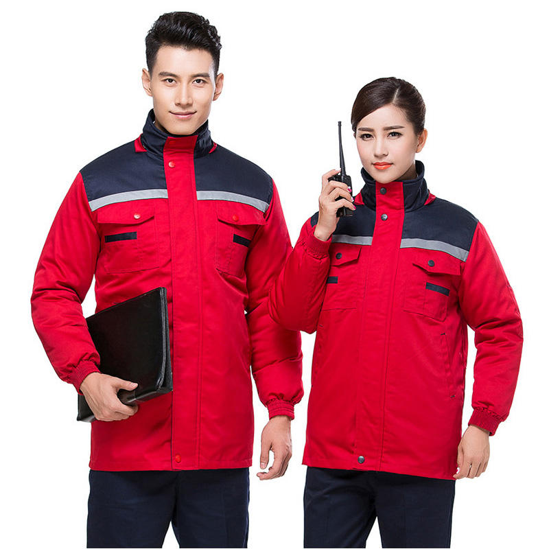 Working Uniform Winter Detachable Inner Hi Vis Work Safety Clothes Workwear Fabric