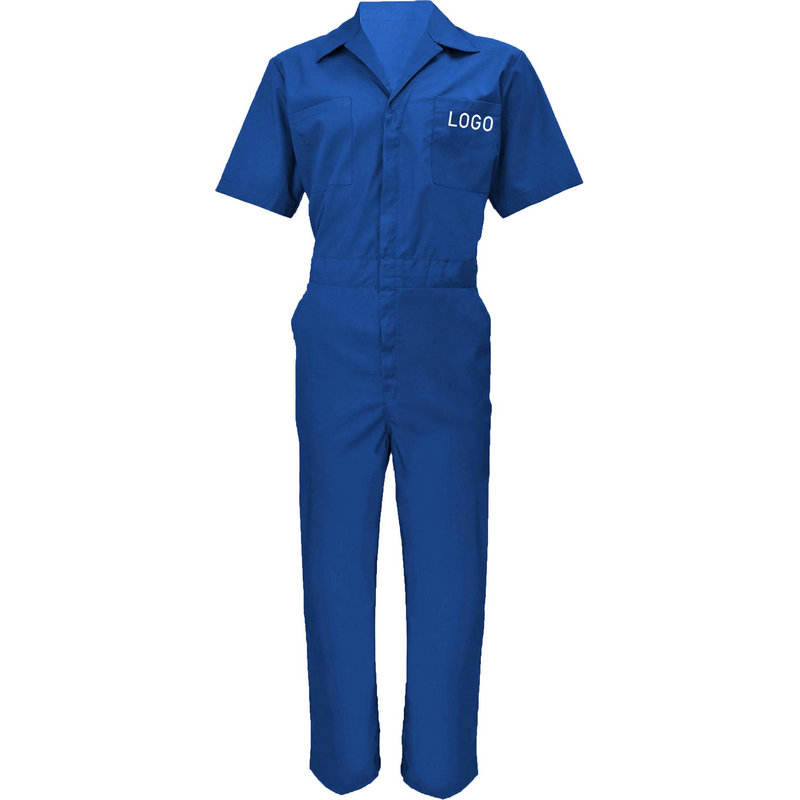 Custom Mechanic Coverall Safety Work Uniforms Welding Suit Car Repair Workshop Working Coveralls