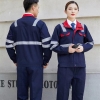 Durable Breathable Women Work Out Clothes Office Reflective Work Uniforms Office