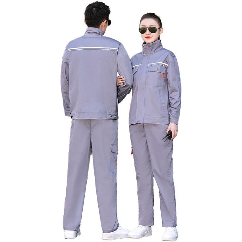 Customization Polyester Cotton Waterproof Spring Autumn Safety Work Wear Overalls Clothes Company Uniform Logo
