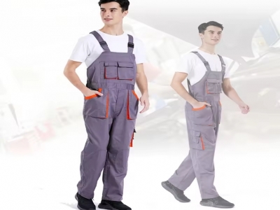 Loose Multi Pockets Salopettes New Design Work Clothes Men Construction