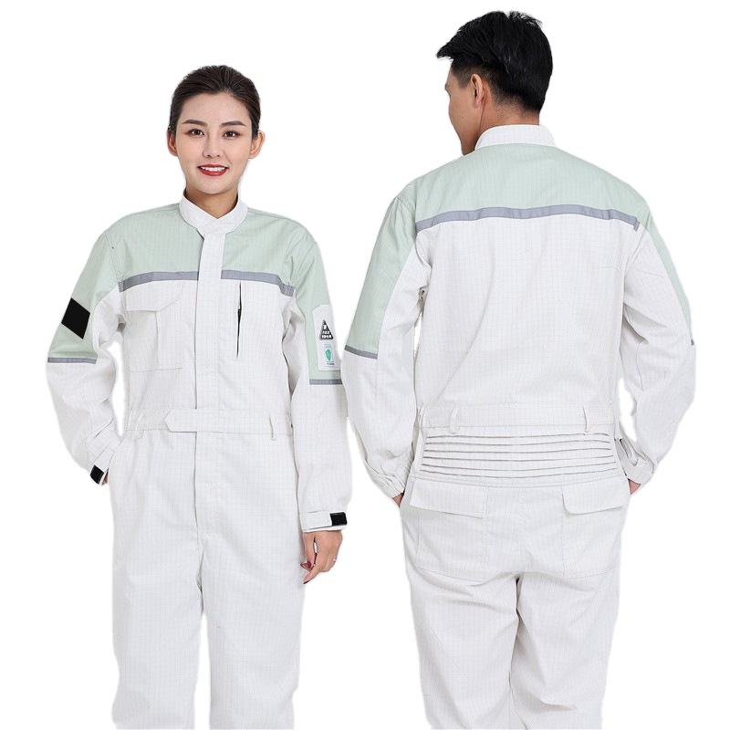 Safety Engineer Uniforms Anti Static Polyester Cotton Hi Vis Workwear For Men
