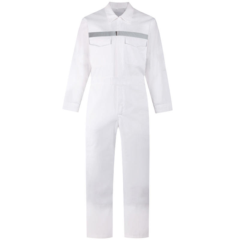 High Quality OEM Custom Hi Vis Road Way Safety Reflective Work Clothes Overalls Workwear Coveralls For Mens