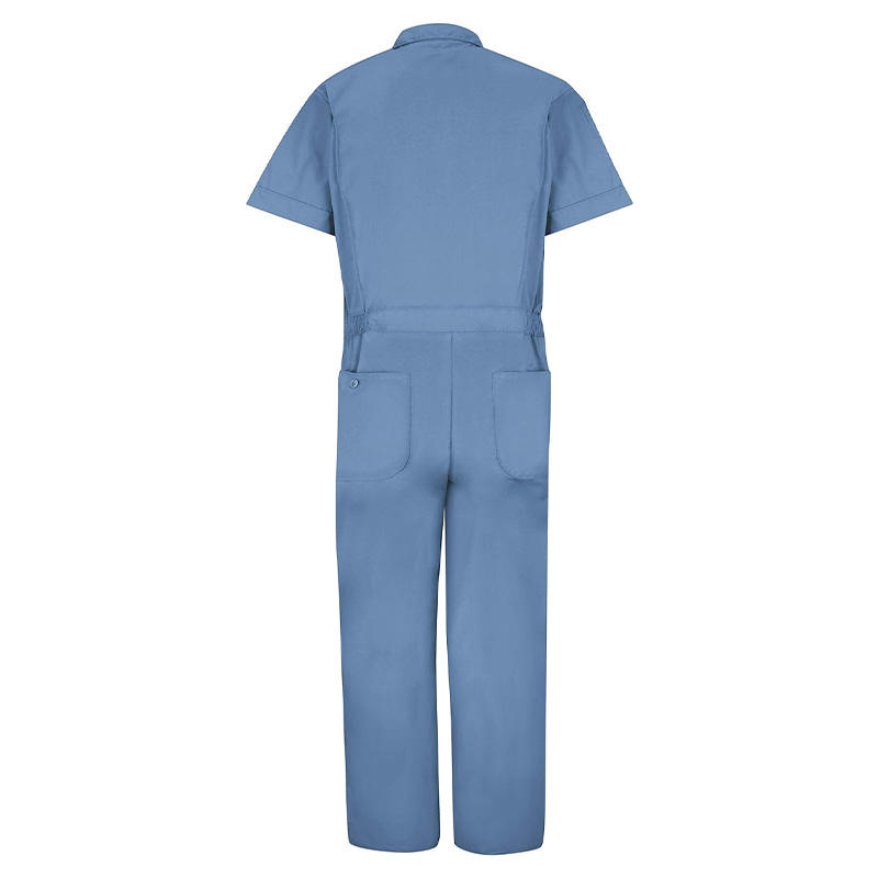 Customized Summer Work Clothes Uniforms Safety Industrial Workwear Coverall With Logo