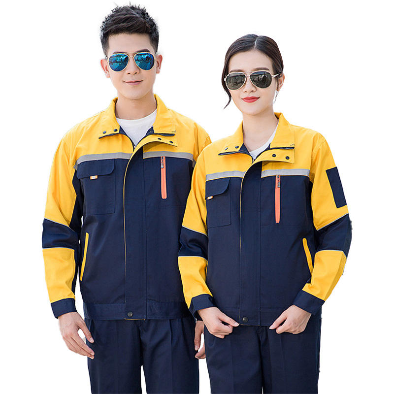 Workwear Factory Construction Cheap Men's Work Uniforms Shirt Worked Automotive