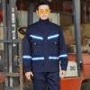 Wankang Industrial Work Suits Construction Blue Navy Working Uniforms For Workers