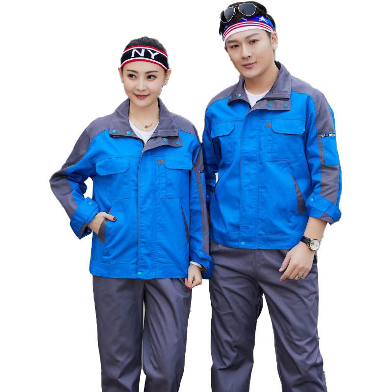Hot Selling PPE Workwear Mens Custom Workwear Manufacturers Trade Two Pieces Shirt & Pants