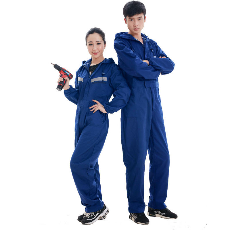 Hot Selling Worksuits Pure Cotton Wear Resistant Work Hoodies For Men Workwear