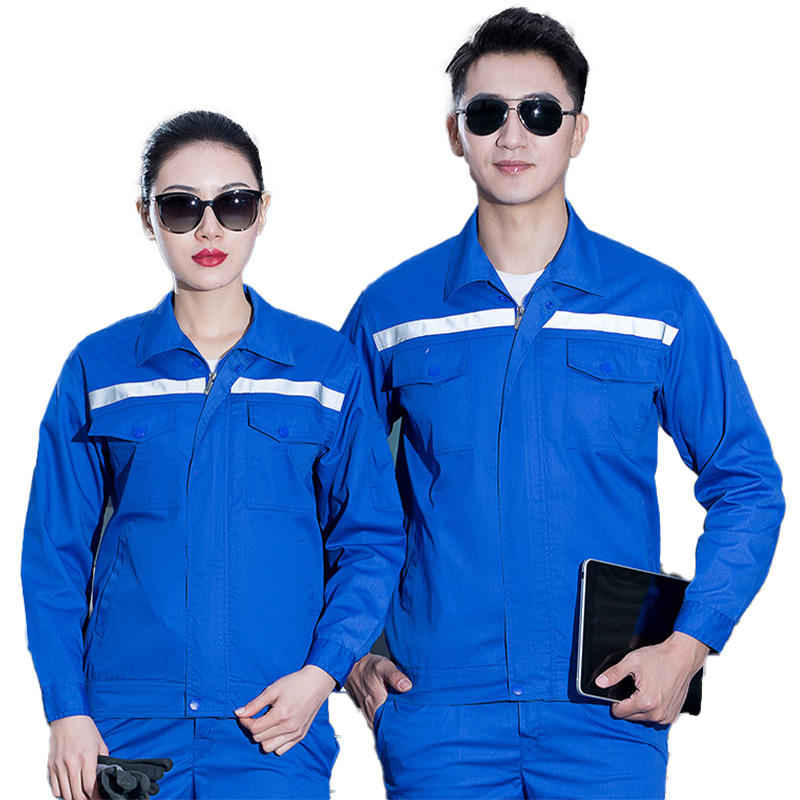 Polyester Cotton High Quality Fabric Mens Uniforms Workwear Coverall For Men