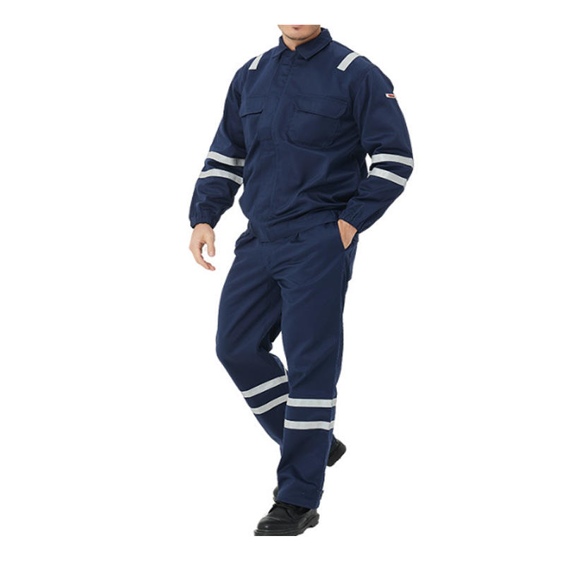 Flame Fire Retardant Work Clothes Industry Labor Protection Safety Workwear Uniform Coveralls