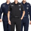 2024 Long Sleeves Fast Dry High Elastic National Guard Security Uniforms Color For Men