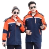 With Reflectors Detachable Lining Winter Working Clothing Safety Suits Work Wear For Men