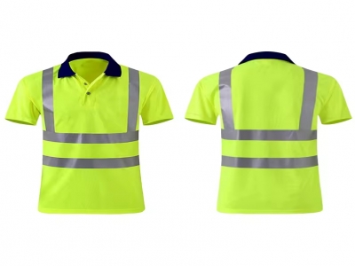fluorescent polo shirts for night working 