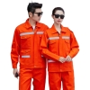 Wholesale Mechanic Work Suit Uniform Flame Retardant 100% Cotton Workwear For Men