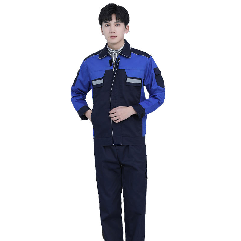 Long Sleeves Thick Spring Autumn Man Safety Work Clothes Reflective Strips For Painter