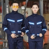 New Polyester Cotton Men Reflective Work Uniforms Suits For Men With Reflectors