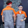Full Process Polyester Cotton New Design Reflective Work Out Safety Work Clothes Men