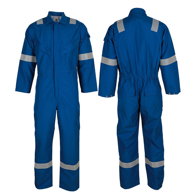 Customized High Quality Flame Retardant Anti-static Workshop Clothe Work Clothes Petroleum